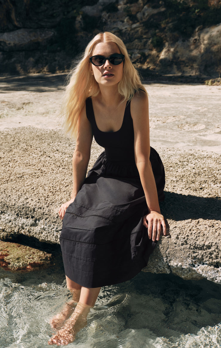 Dresses Johanna Sleeveless Midi Dress Black
