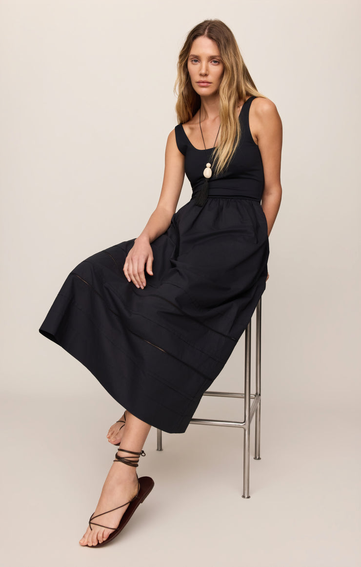 Dresses Johanna Sleeveless Midi Dress Black