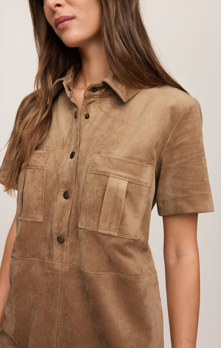 Leone Suede Mini Dress