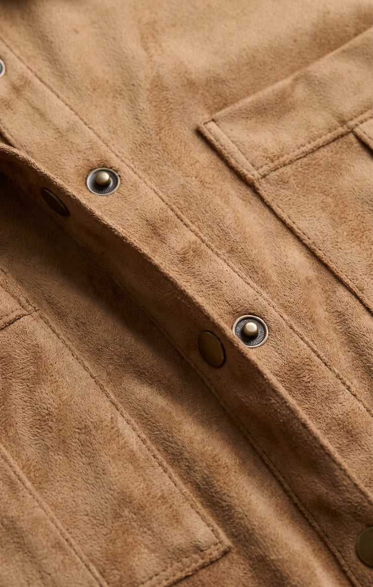 Dresses Leone Suede Mini Dress Light Sand