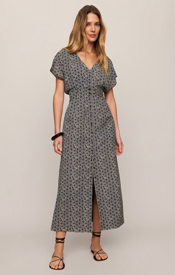 Dresses Sanna Iris Floral Maxi Dress Eclipse
