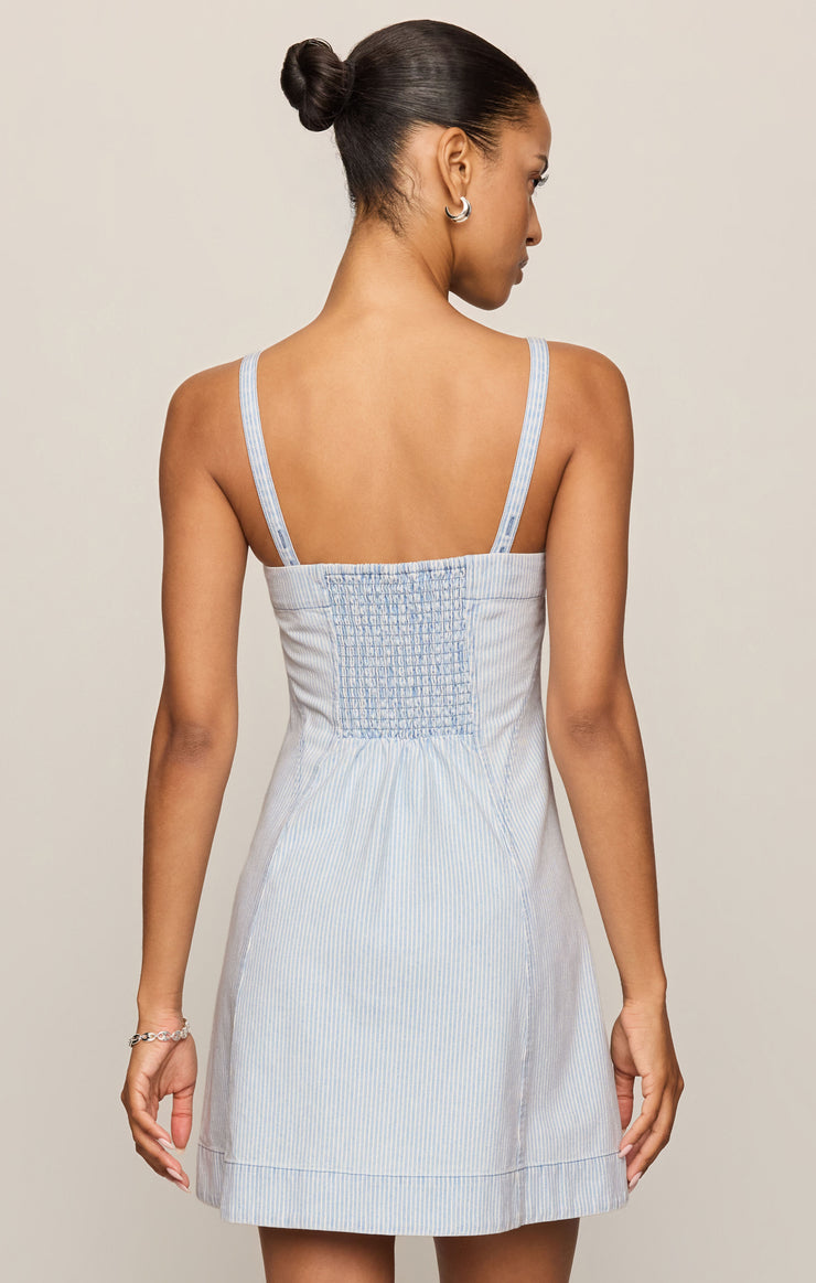 Dresses Serena Mini Dress Seaboard Stripe