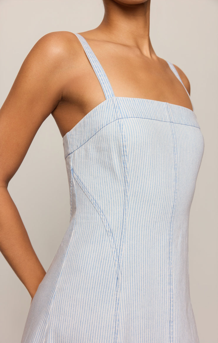 Dresses Serena Mini Dress Seaboard Stripe