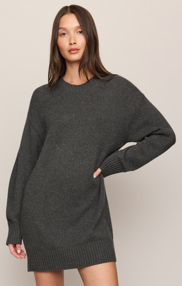 Dresses Fairmont Soft Sweater Dress Charcoal Heather