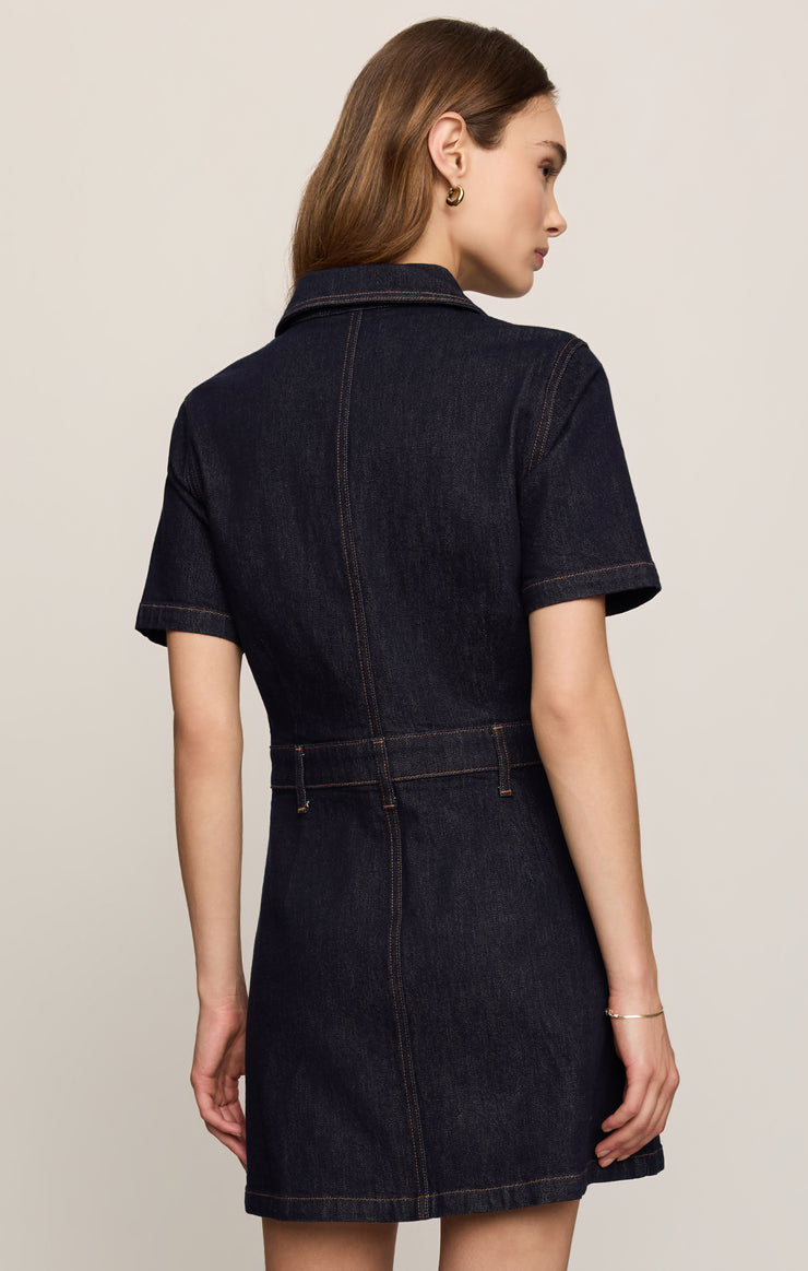 Dresses Crush Denim Mini Dress Midnight Air
