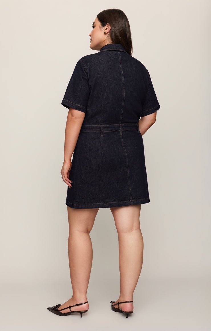 Dresses Crush Denim Mini Dress Midnight Air
