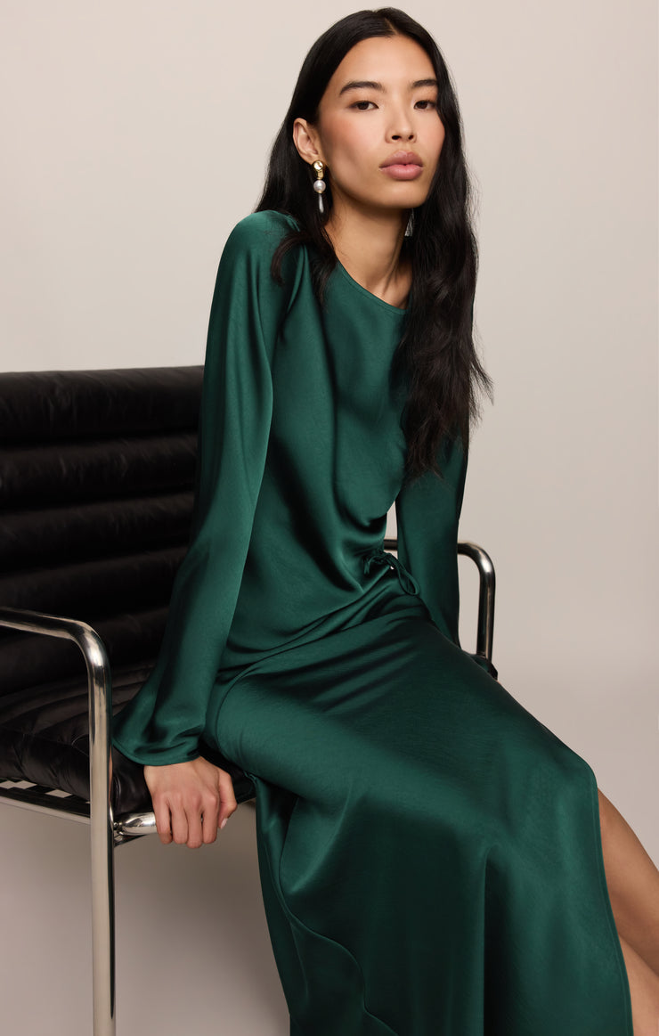 Dresses Nightcap Luxe Maxi Dress Velvet Green