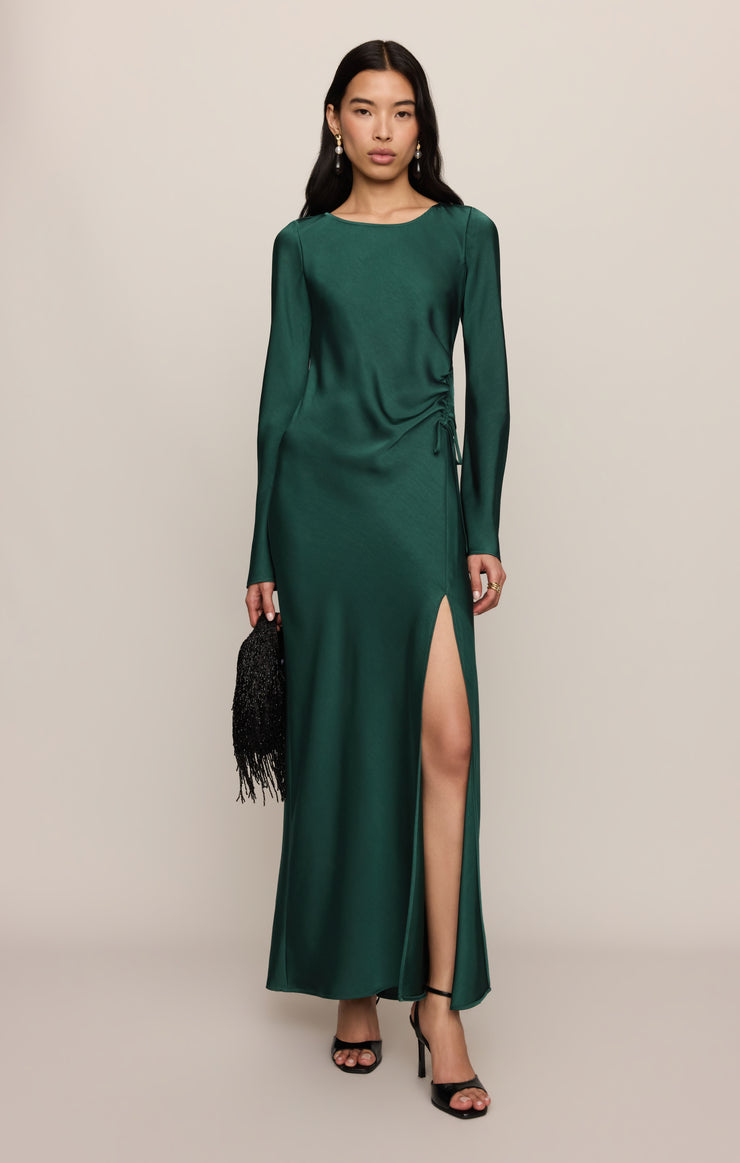 Dresses Nightcap Luxe Maxi Dress Velvet Green
