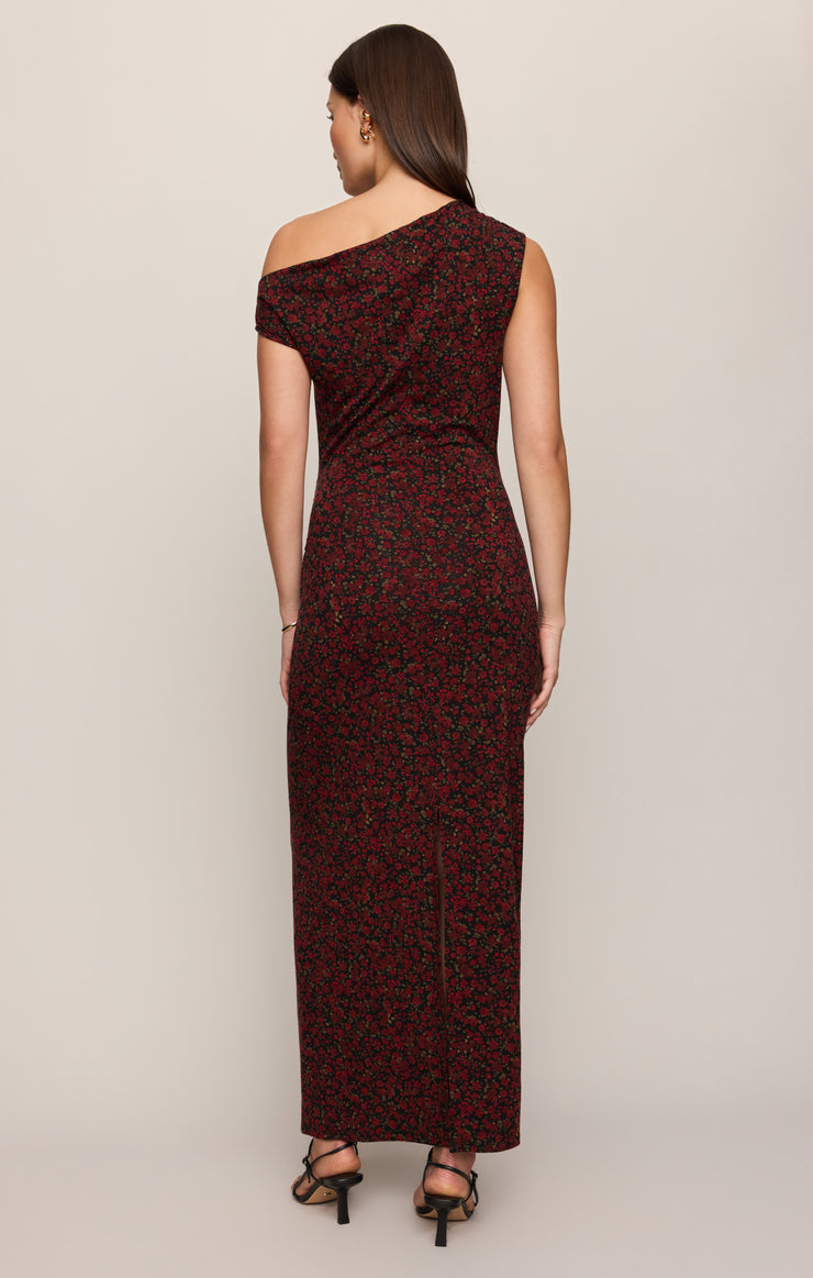 Dresses Fremont Dani Floral Maxi Dress Red Dahlia
