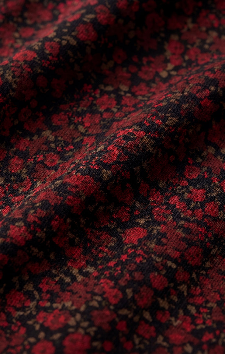 Tops Lira Dani Floral Top Red Dahlia