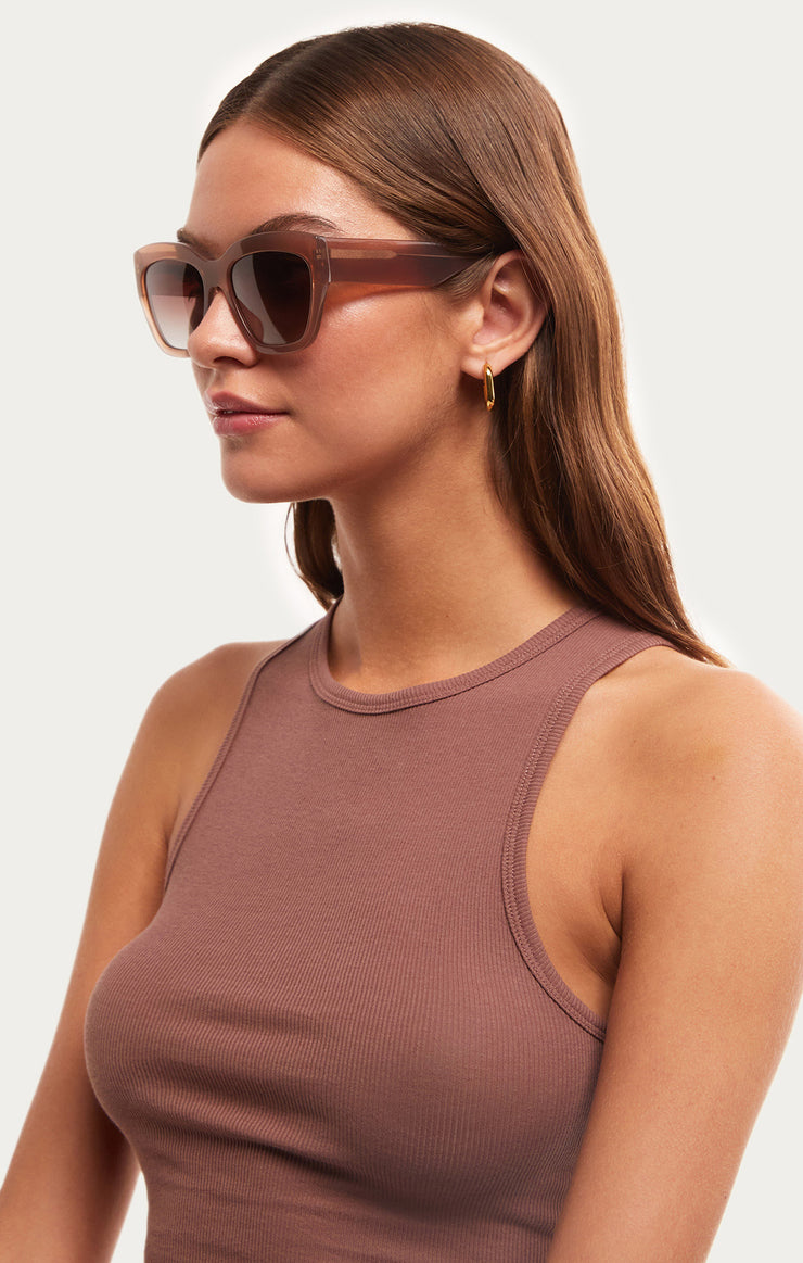 Accessories - Sunglasses Iconic Polarized Sunglasses Taupe - Gradient
