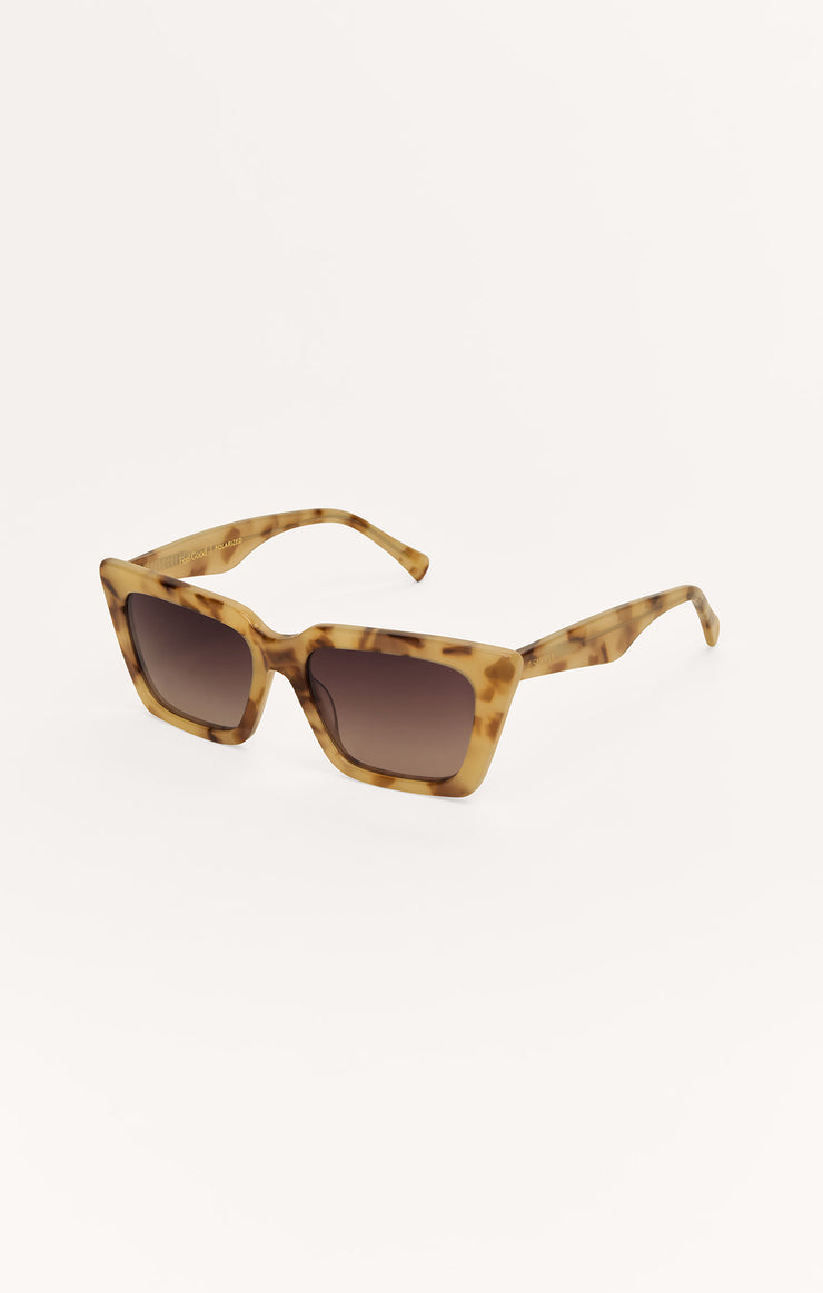 Accessories - Sunglasses Feel Good Polarized Sunglasses Blonde Tortoise - Gradient
