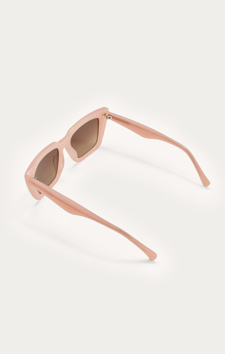 Accessories - Sunglasses Feel Good Polarized Sunglasses Blush Pink - Gradient