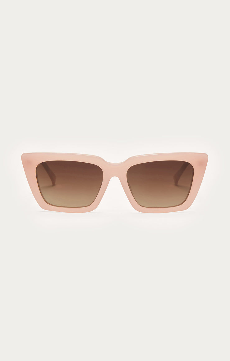 Accessories - Sunglasses Feel Good Polarized Sunglasses Blush Pink - Gradient