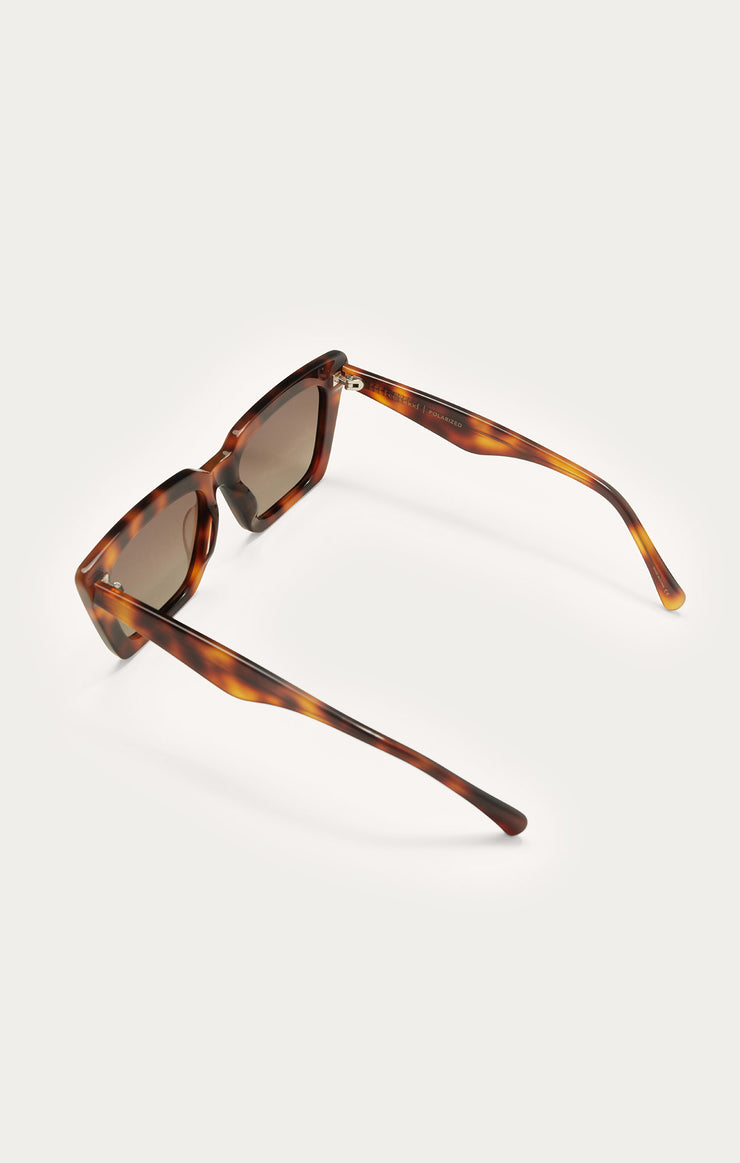 Accessories - Sunglasses Feel Good Polarized Sunglasses Brown Tortoise - Gradient