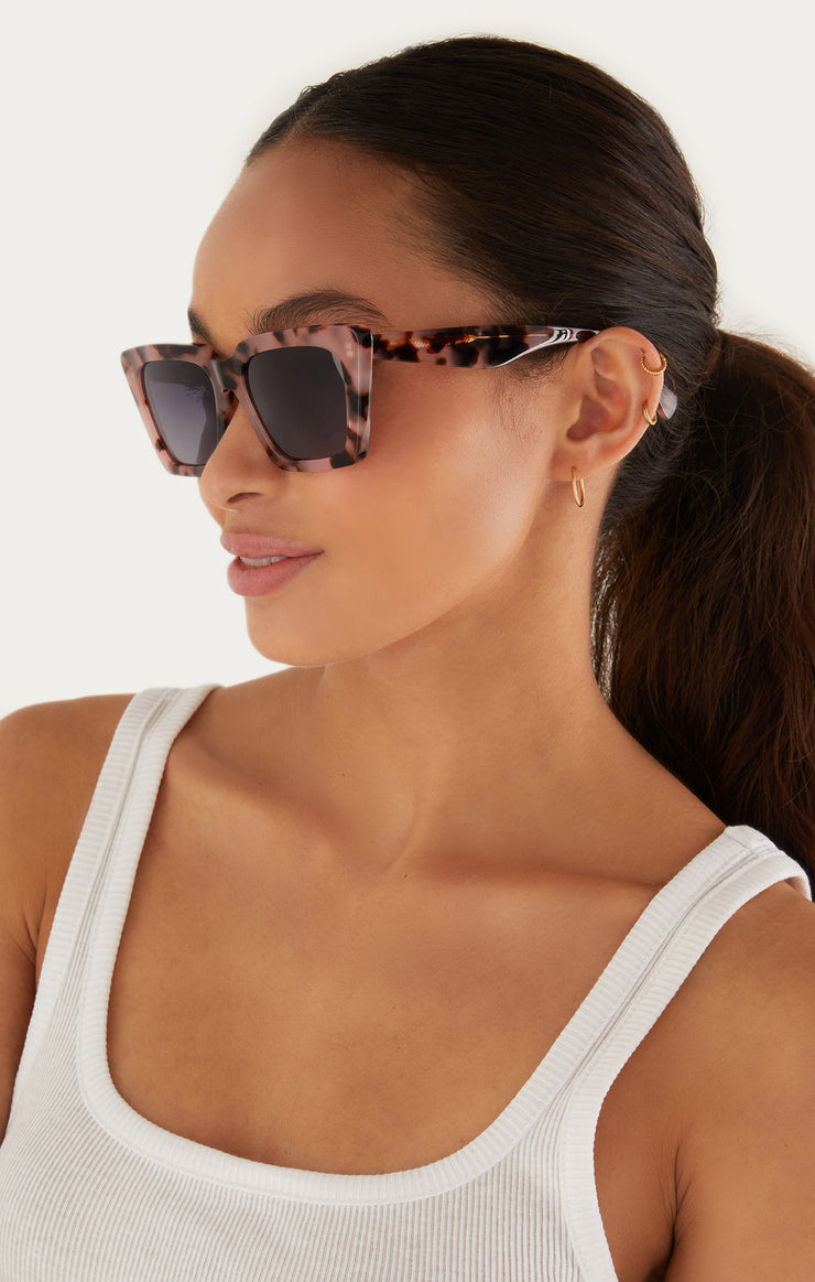 Accessories - Sunglasses Feel Good Polarized Sunglasses Rose Quartz - Grey