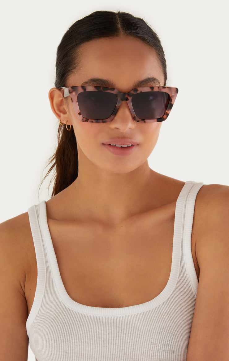 Accessories - Sunglasses Feel Good Polarized Sunglasses Rose Quartz - Grey