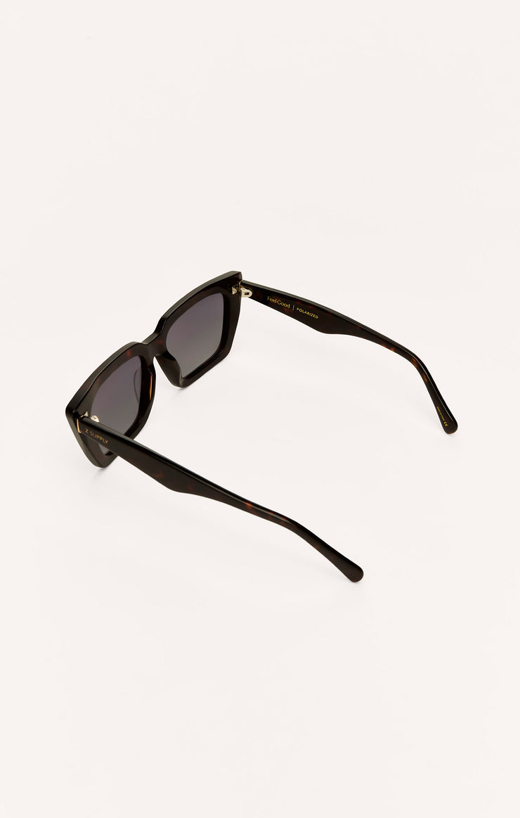 Accessories - Sunglasses Feel Good Polarized Sunglasses Dark Tort - Gradient