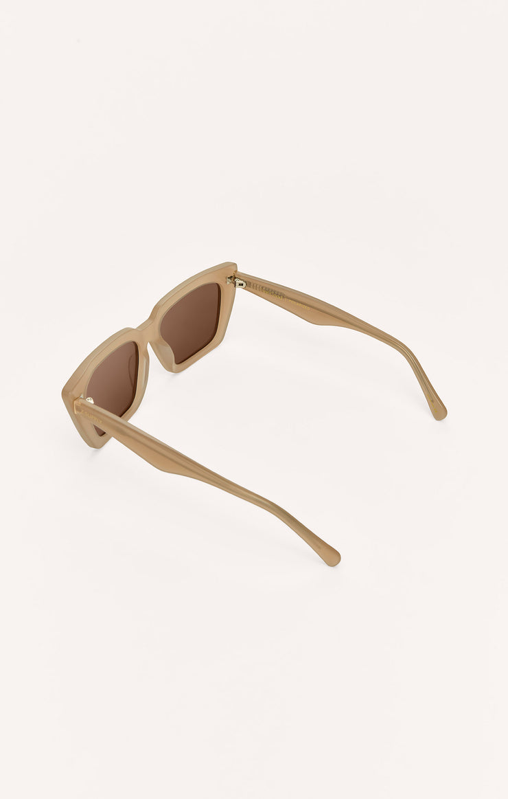 Accessories - Sunglasses Feel Good Polarized Sunglasses Taupe - Brown