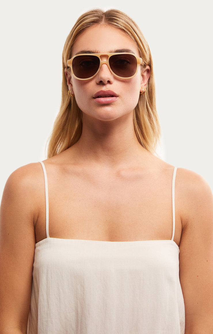 Accessories - Sunglasses Good Time Polarized Sunglasses Dune - Gradient