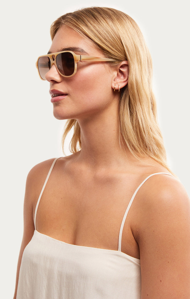 Accessories - Sunglasses Good Time Polarized Sunglasses Dune - Gradient
