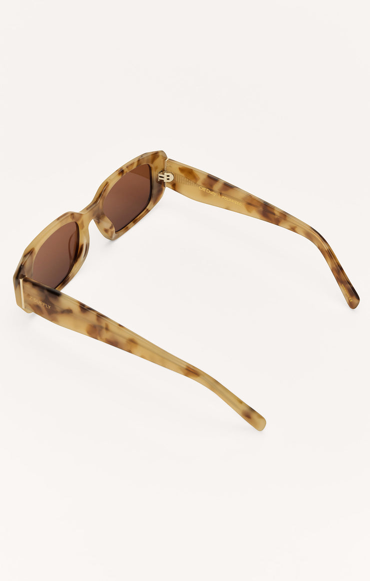 Accessories - Sunglasses Off Duty Polarized Sunglasses Blonde Tort - Gradient