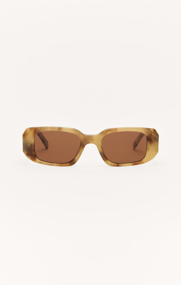 Accessories - Sunglasses Off Duty Polarized Sunglasses Blonde Tort - Gradient