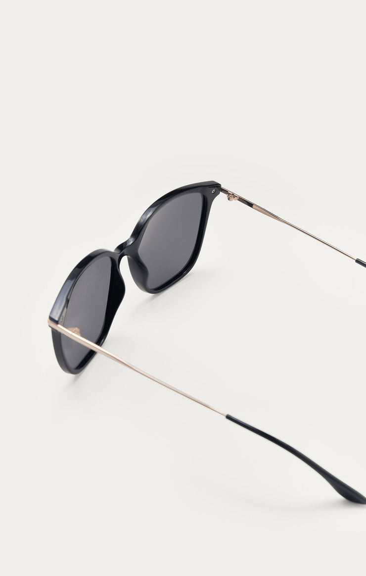 Accessories - Sunglasses Panache Polarized Sunglasses Polished Black - Grey