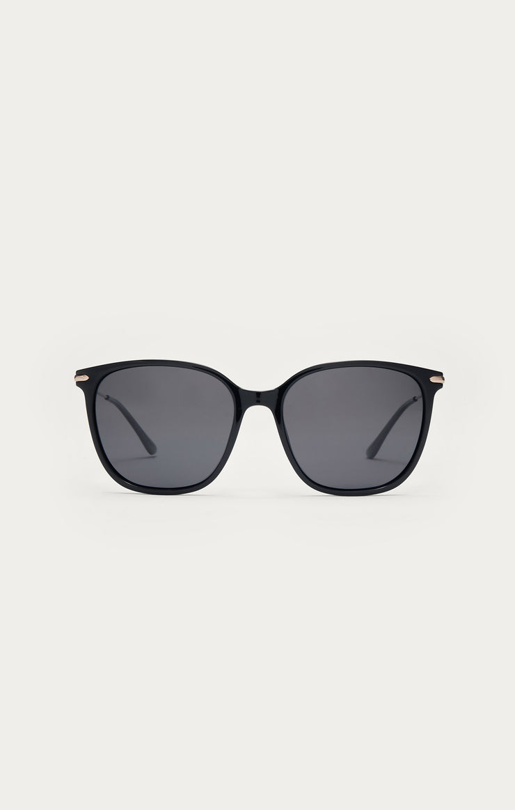 Accessories - Sunglasses Panache Polarized Sunglasses Polished Black - Grey