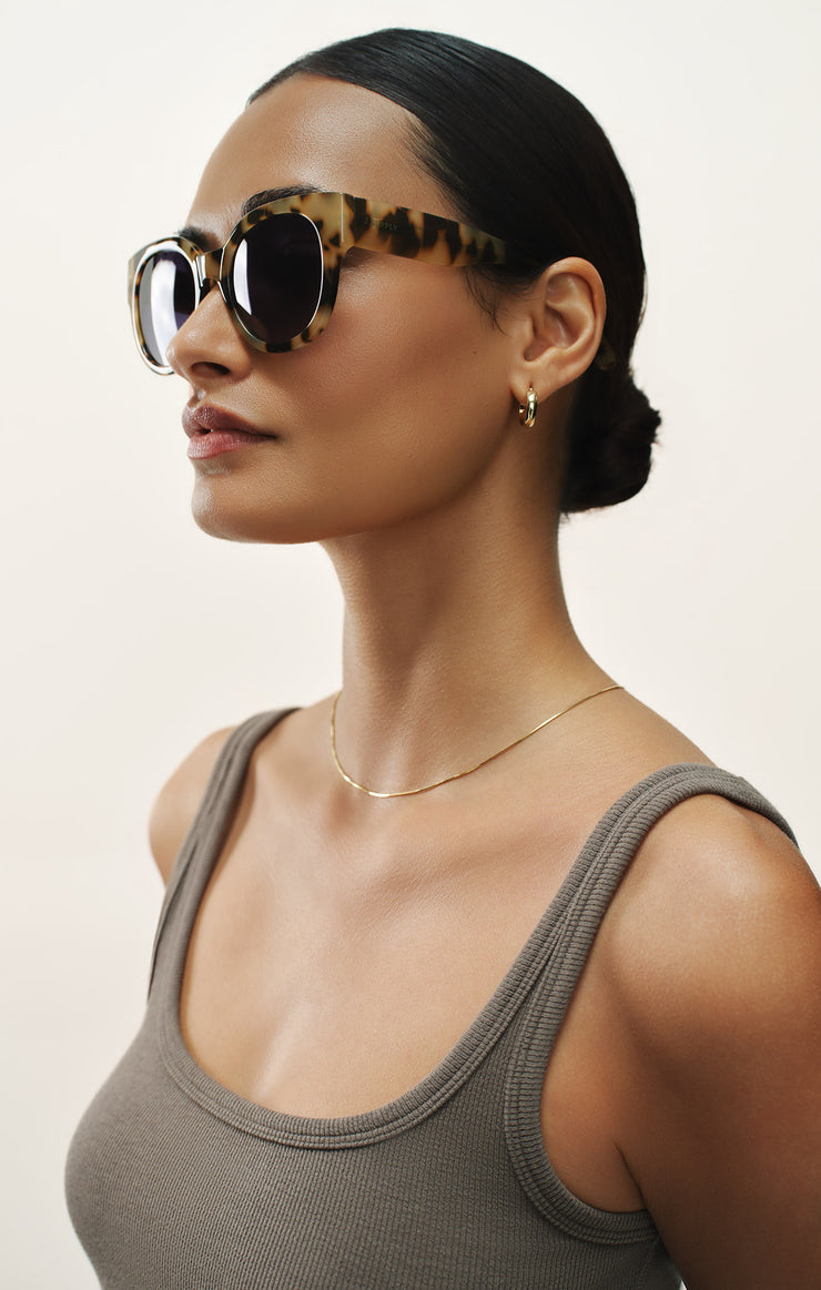 Accessories - Sunglasses Lunch Date Polarized Sunglasses Dark Tort - Gradient