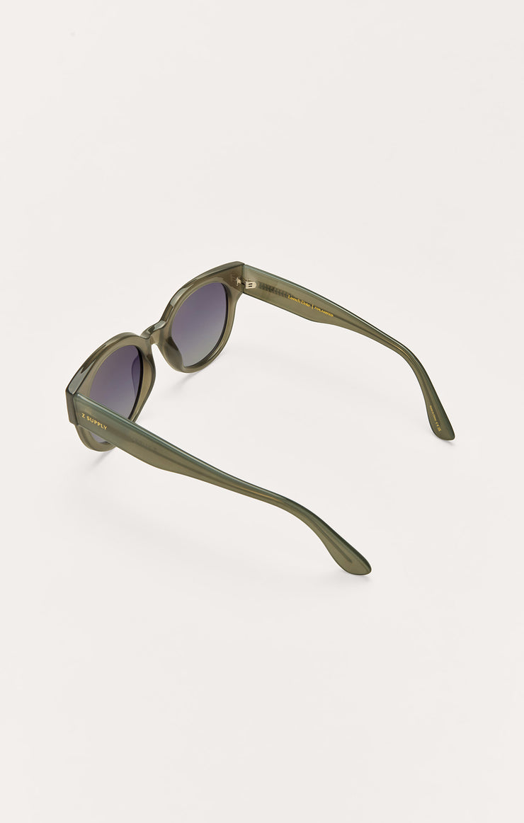 Accessories - Sunglasses Lunch Date Polarized Sunglasses Olive - Gradient