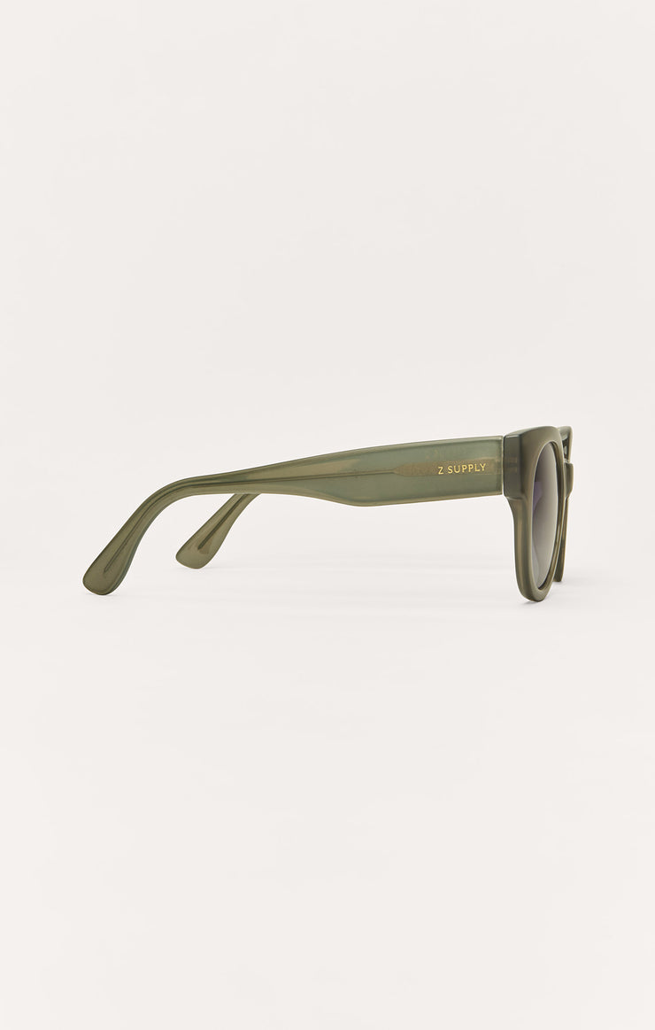 Accessories - Sunglasses Lunch Date Polarized Sunglasses Olive - Gradient