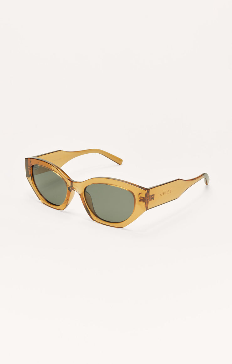 Accessories - Sunglasses Love Sick Polarized Sunglasses Gold - Grey