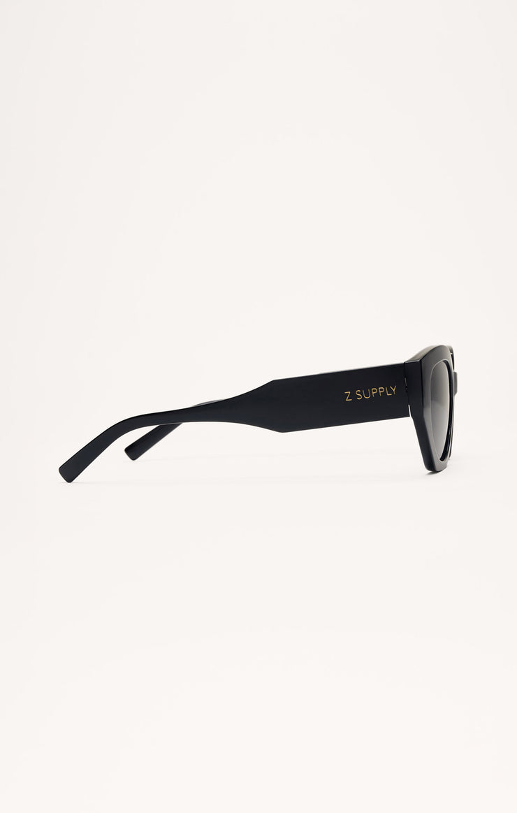 Accessories - Sunglasses Love Sick Polarized Sunglasses Polished Black - Grey