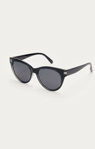 Accessories - SunglassesBright Eyed Polarized Sunglasses Crystal Black - Grey