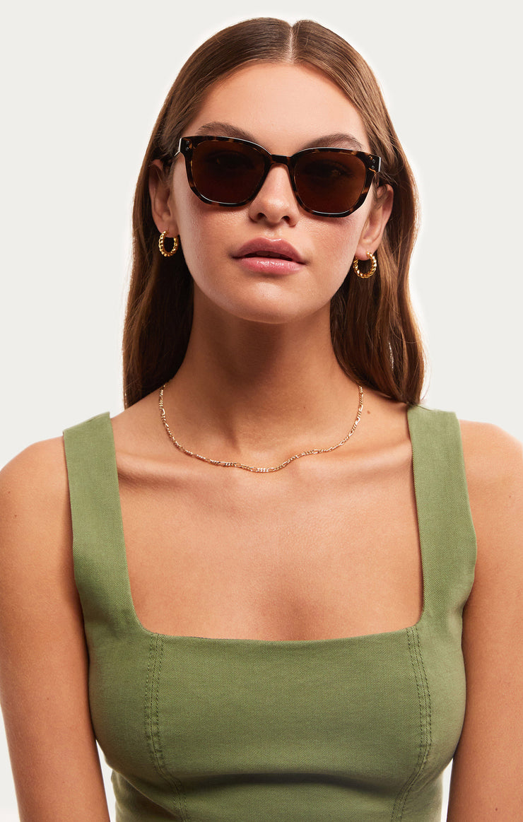 Accessories - Sunglasses Sun Seeker Sunglasses Brown Tortoise - Gradient