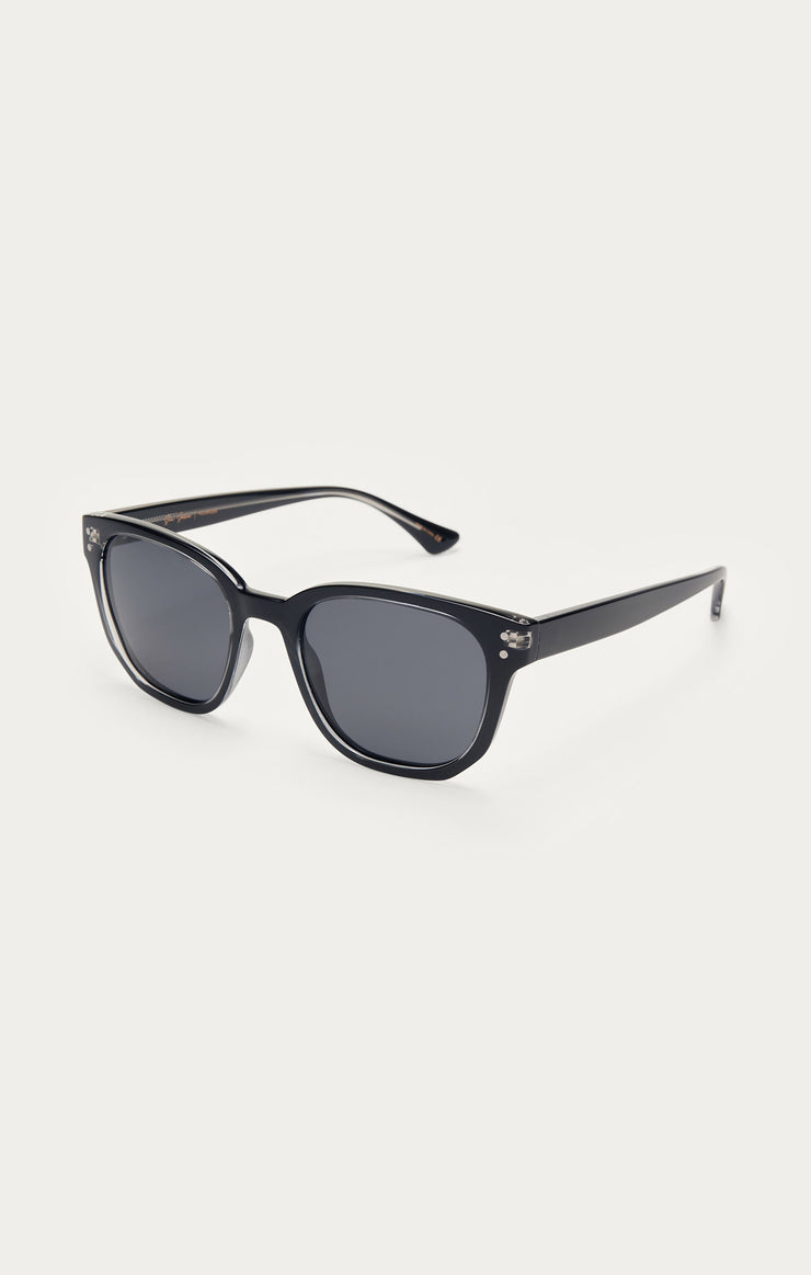 Accessories - Sunglasses Sun Seeker Sunglasses Polished Black - Grey