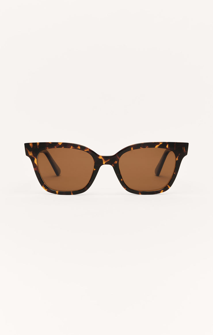 Accessories - Sunglasses High Tide Polarized Sunglasses Brown Tortoise - Brown