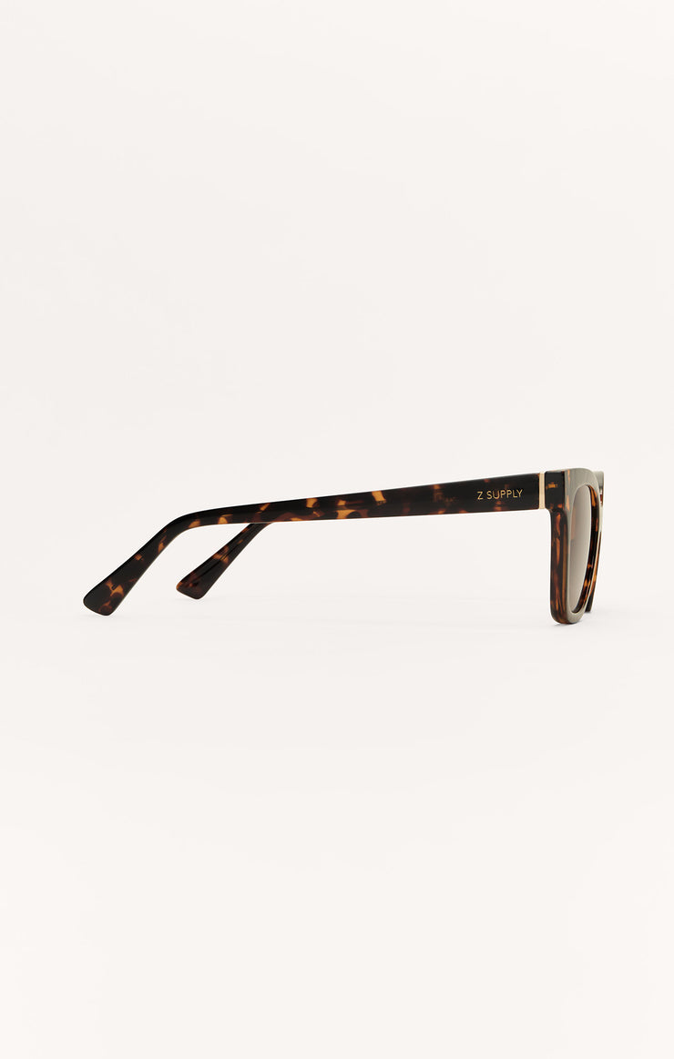 Accessories - Sunglasses High Tide Polarized Sunglasses Brown Tortoise - Brown
