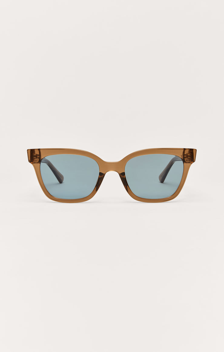 Accessories - Sunglasses High Tide Polarized Sunglasses Hazel - Lt. Blue Polarized