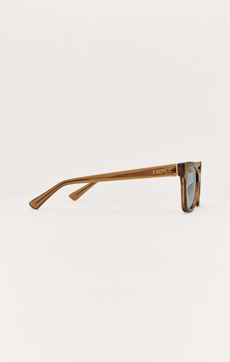Accessories - Sunglasses High Tide Polarized Sunglasses Hazel - Lt. Blue Polarized