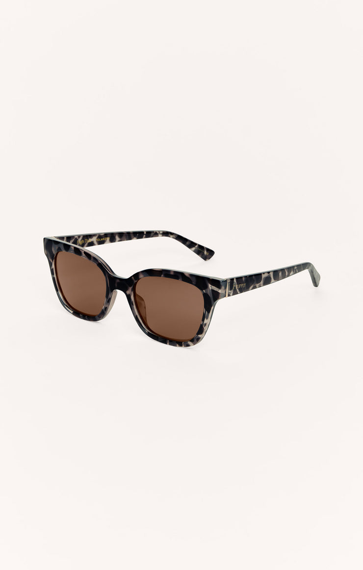 Accessories - Sunglasses High Tide Polarized Sunglasses Marbled Tort - Bronze