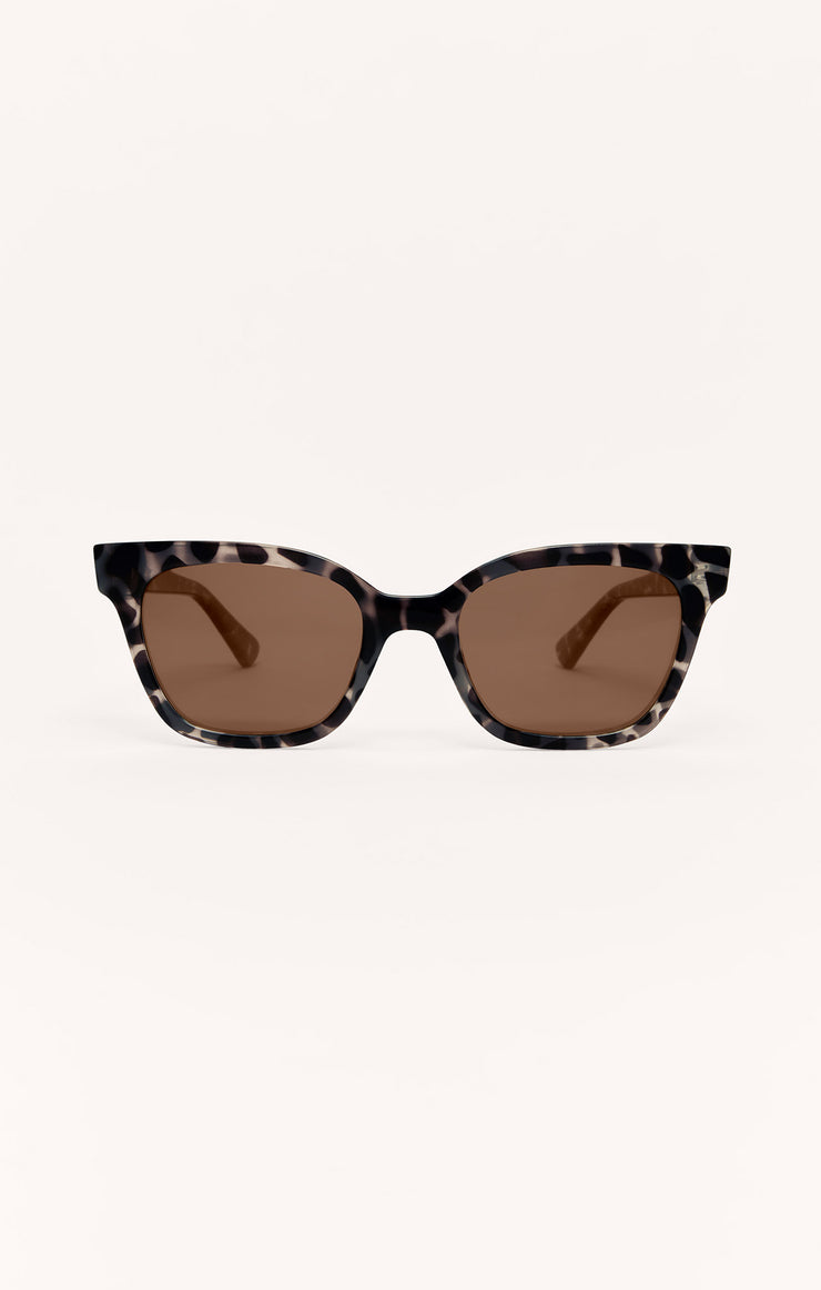 Accessories - Sunglasses High Tide Polarized Sunglasses Marbled Tort - Bronze