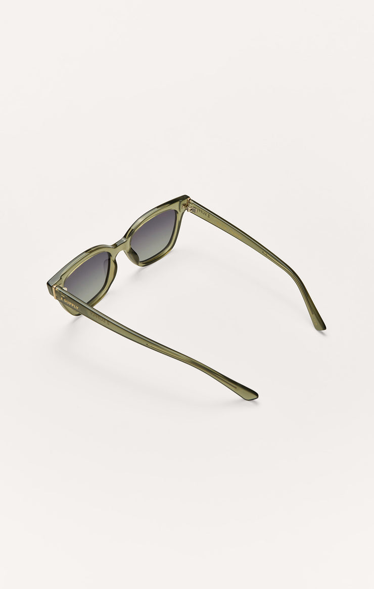 Accessories - Sunglasses High Tide Polarized Sunglasses Olive - Gradient
