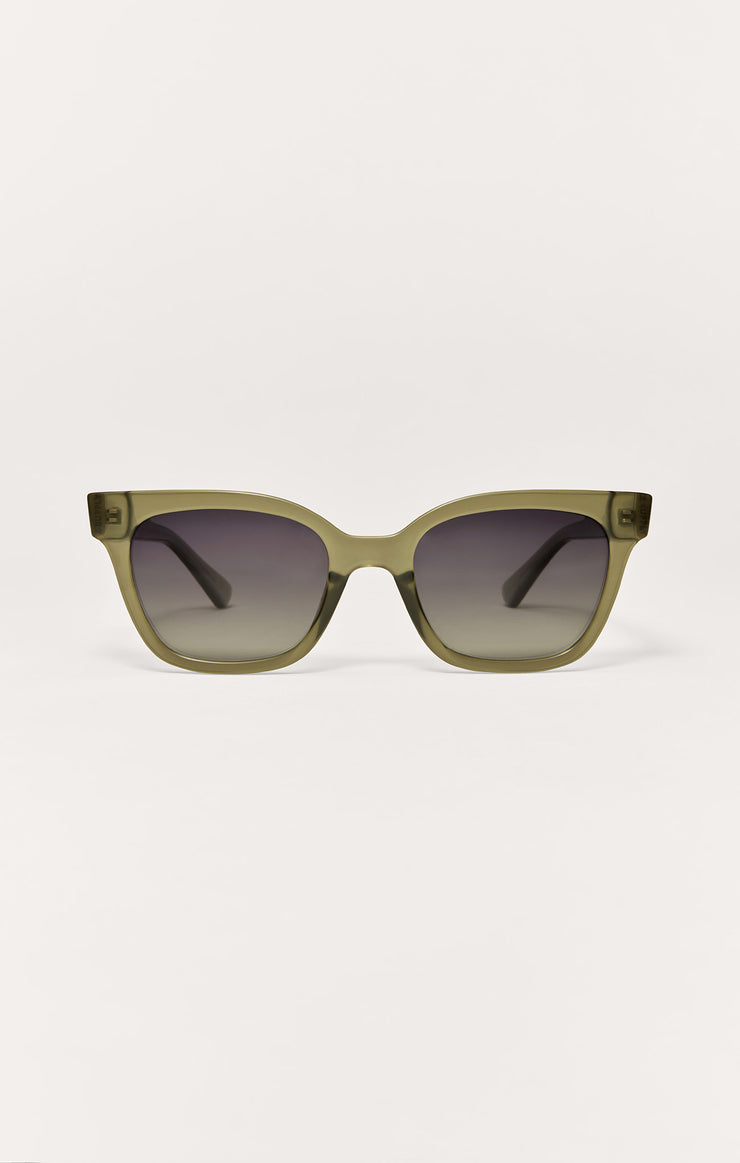 Accessories - Sunglasses High Tide Polarized Sunglasses Olive - Gradient