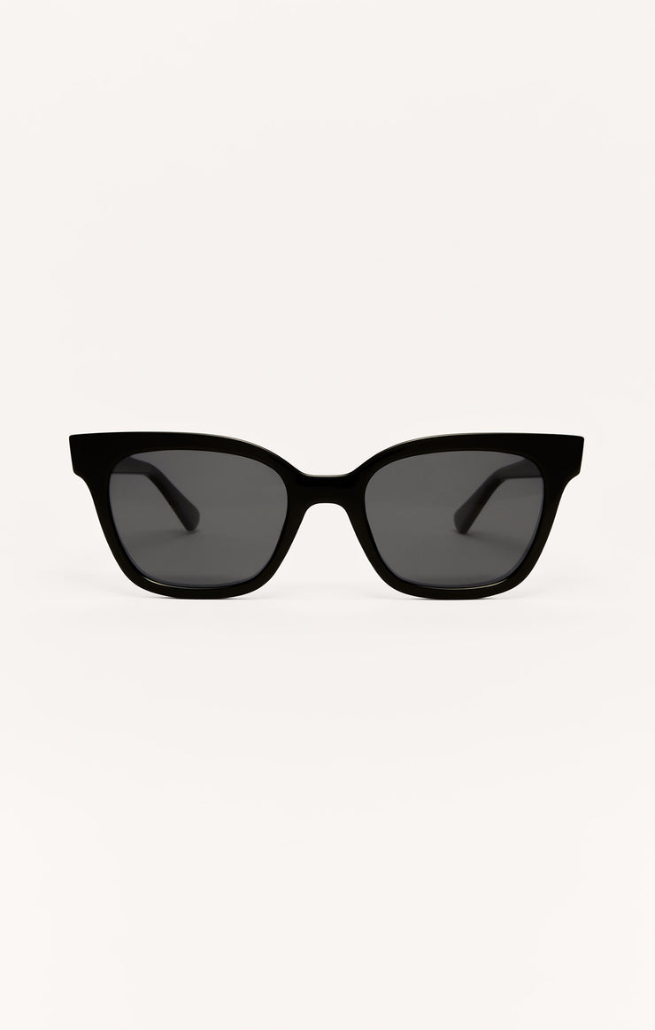 Accessories - Sunglasses High Tide Polarized Sunglasses Polished Black - Grey