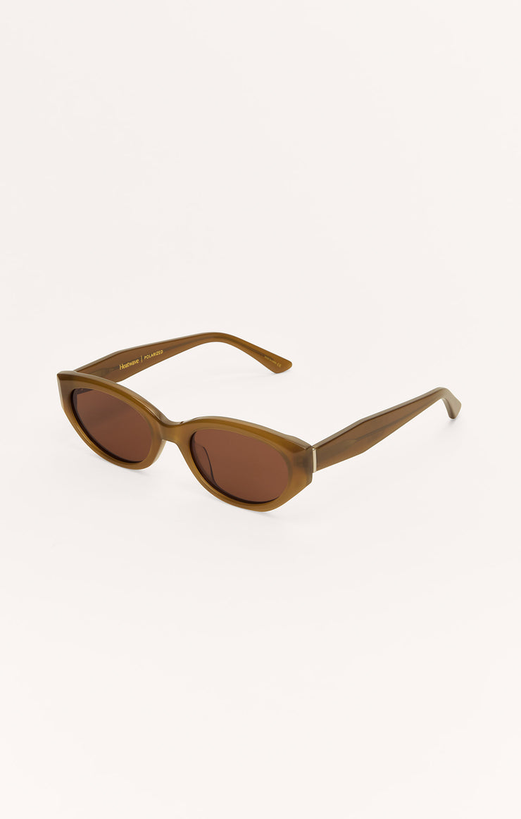 Accessories - Sunglasses Heatwave Polarized Sunglasses Taupe - Brown
