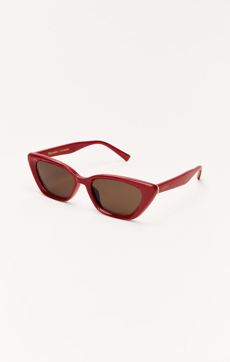 Accessories - Sunglasses Staycation Polarized Sunglasses Merlot - Brown