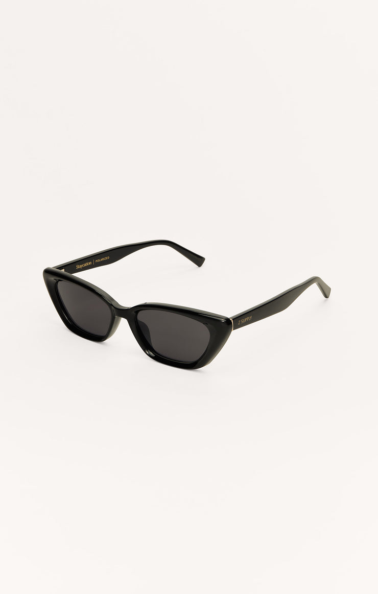 Accessories - Sunglasses Staycation Polarized Sunglasses Polished Black - Grey