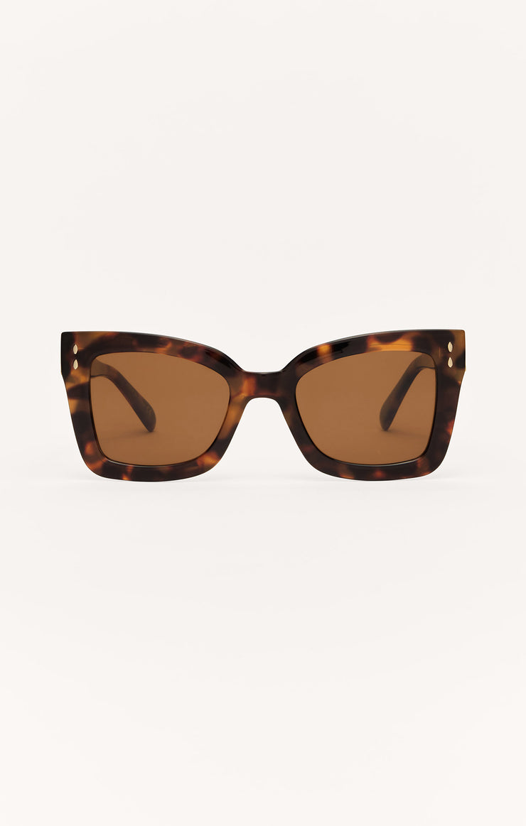 Accessories - Sunglasses Confidential Polarized Sunglasses Brown Tortoise - Brown